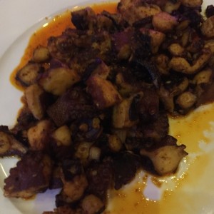 pulpo a la parrilla 