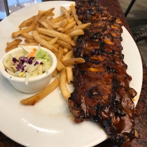 Rack de baby back ribs