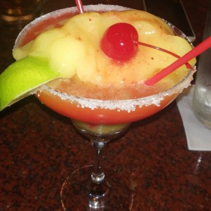 Margarita de fresa con Mango