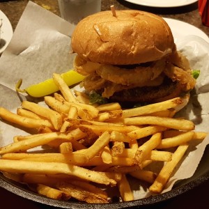 BBq onion Burger 