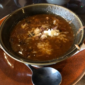 Sopa de Chile con carne