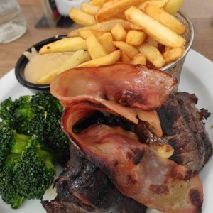 Bacon steak