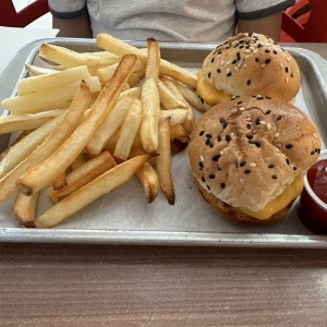 Cheeseburger slider