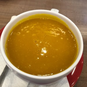 sopa de zapallo