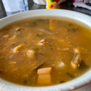 Sopa de mariscos