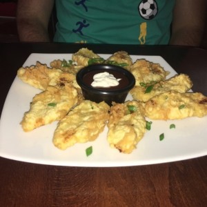 Tempura de platano