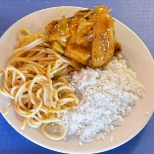 Pollo con arroz