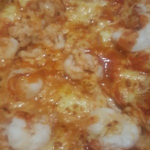 pizza de langostinos