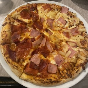 Pizzas - Pizza Italia y hawaina 