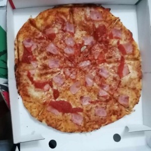 pizza con jamon