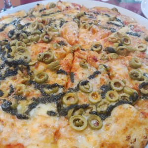 Pizza Aceitunas Verdes