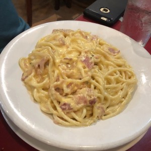 Spaghetti a la Carbonara 