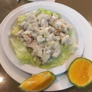 ceviche de corvina 