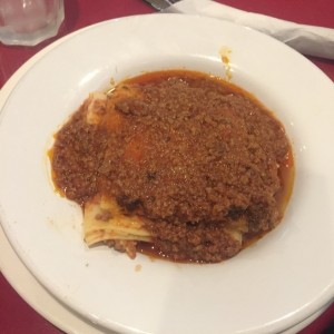 lasagna de carne