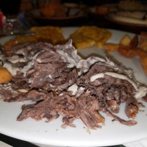 shawarma de carne y patacones