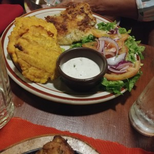 Mariscos - Corvina a la plancha