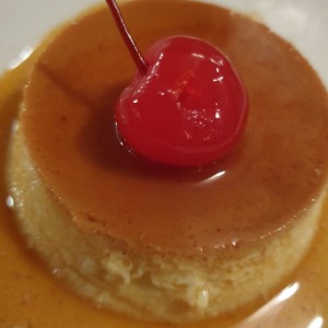 Flan de la casa