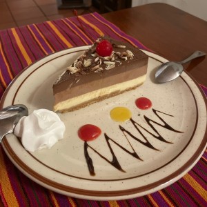 Tres chocolates - exquisito postre