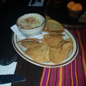 Queso Fundido con chorizo