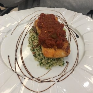 Salmon con Quinoa