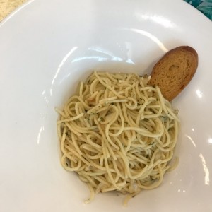 spaguettis al oleo