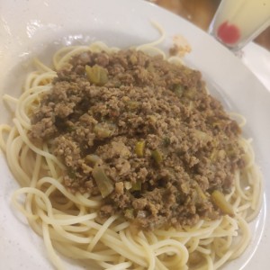 Spaghetti a la Bolognesa