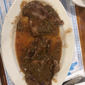 Corte de carne a la pimienta