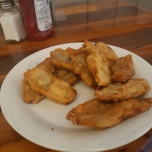 Berenjenas fritas/ a la Vinagreta