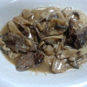 Filete stroganoff 