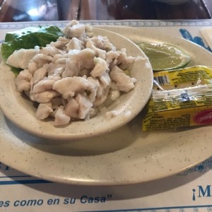 Ceviche de corvina