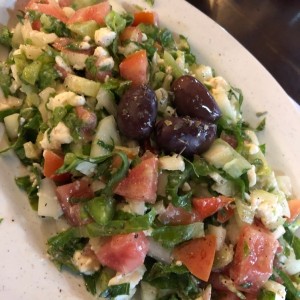 Ensalada Griega picada