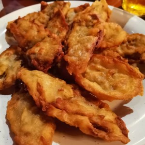 Berenjenas fritas/ a la Vinagreta