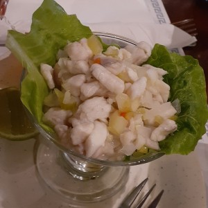 Ceviche de corvina