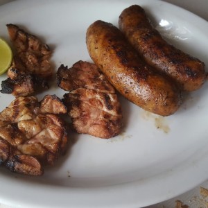 chorizo y molleja