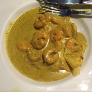 Camarones al Curry