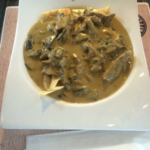 Crepe stroganof