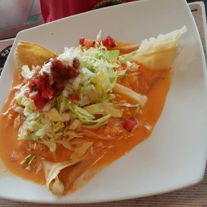 crepe mexicana de pollo