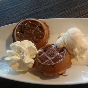 Mini Waffles - NUTELLA