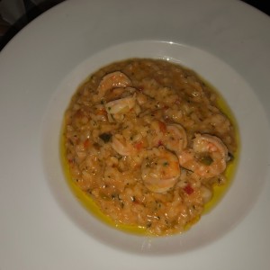 risotto de camarones