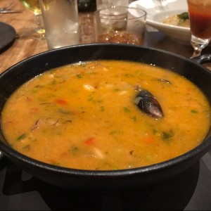 Asopadito de mariscos