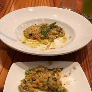 risotto de vegetales