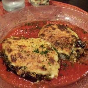 Eggplant Parmigiano - Restaurant Week