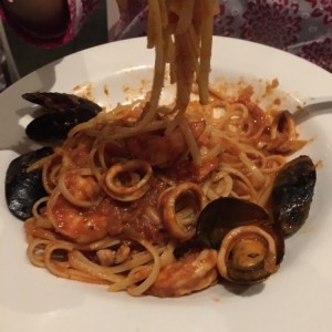 Linguine frutos del mar