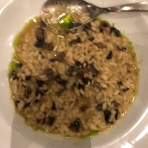 Risotto de hongos, muy bueno!!