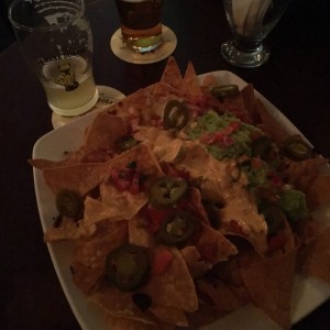 nachos con pollo 