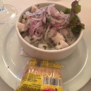 ceviche de corvina