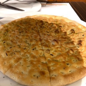 Pizzas blancas - Focaccia