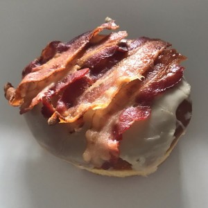 Donut con bacon