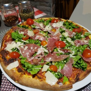 pizza de Rucula