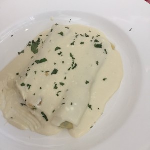 canelones con queso rricotta